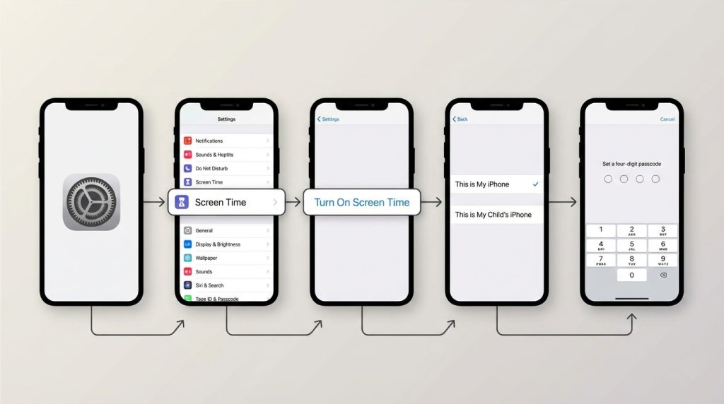 iPhone'da Ekran Süresi Nasıl Etkinleştirilir?