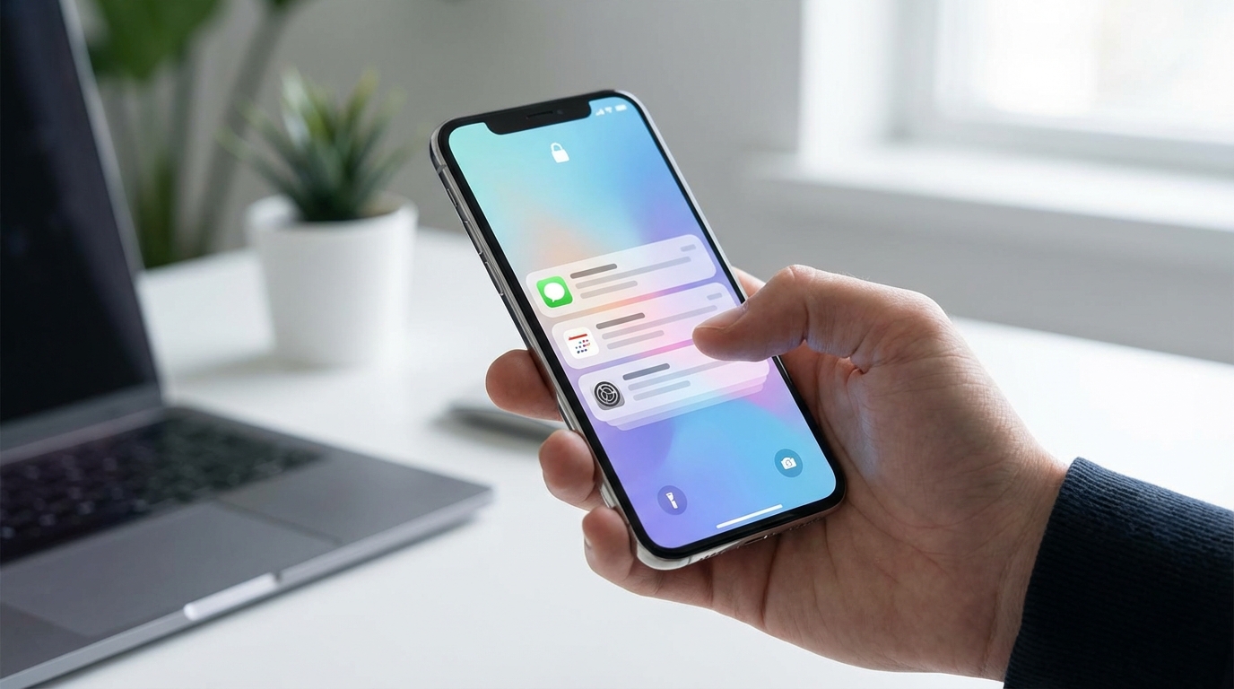 iPhone’da Kilit Ekranı Bildirimlerini Yönetme