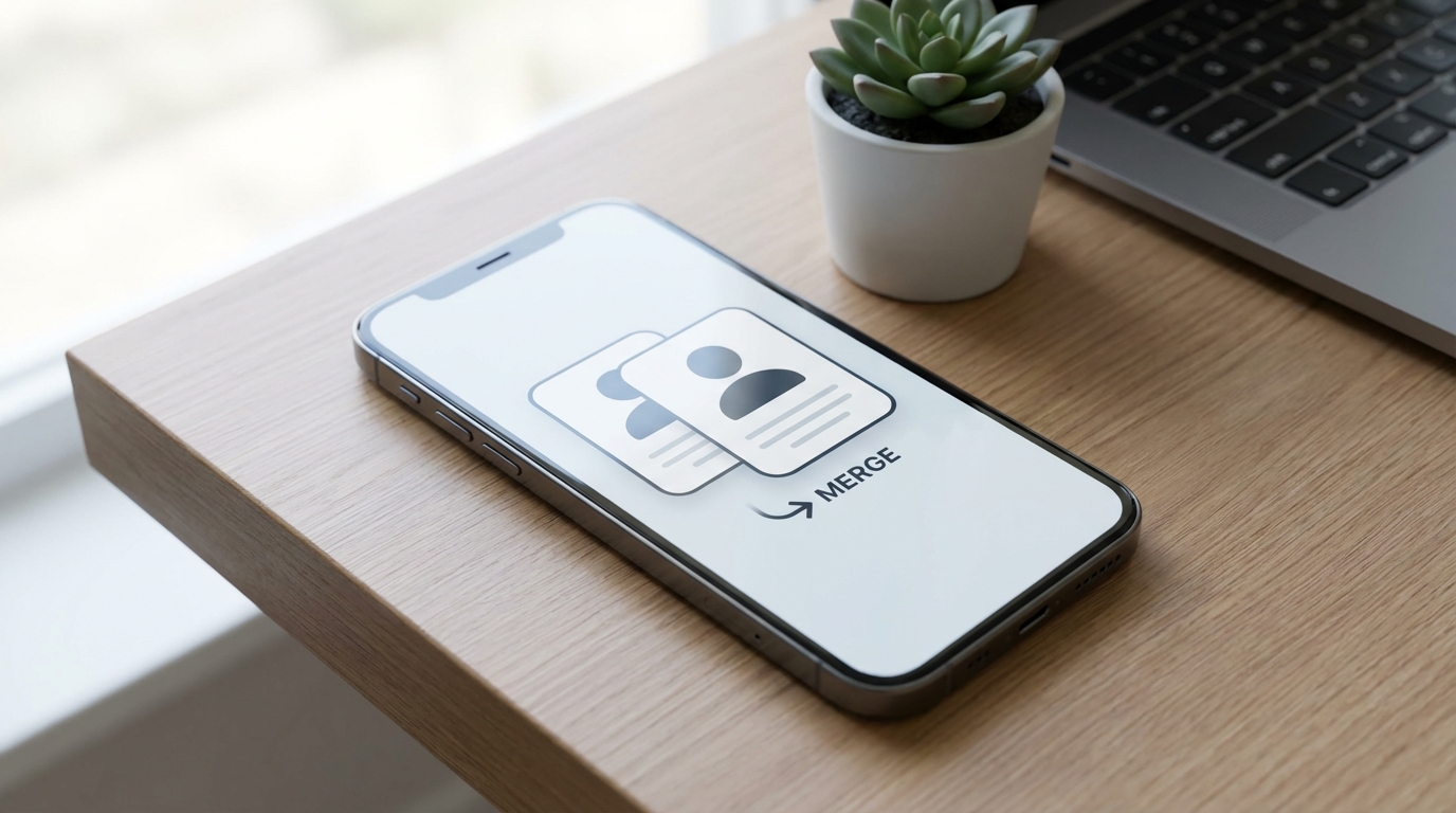iPhone’da Kişi Birleştirme: Yinelenen Kayıtları Düzeltme