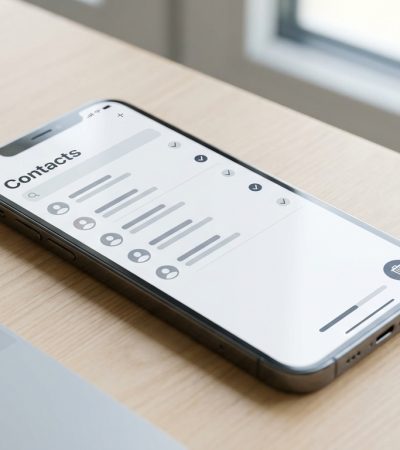 iPhone’da Kişiler Uygulamasını Düzenleme ve Temizleme