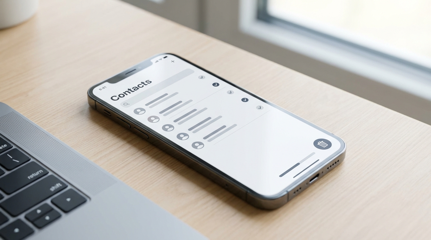 iPhone’da Kişiler Uygulamasını Düzenleme ve Temizleme
