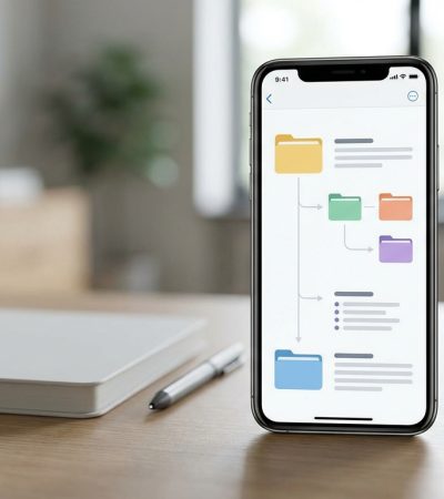 iPhone’da Notlar Uygulamasında Düzenli Klasör Sistemi Kurma