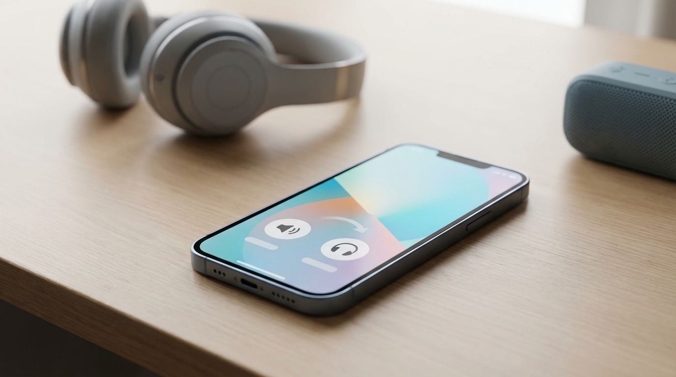 iPhone’da Ses Çıkışı Değiştirme: Kulaklık Hoparlör Arası Geçiş 1 iPhone’da Ses Çıkışı Değiştirme: Kulaklık Hoparlör Arası Geçiş