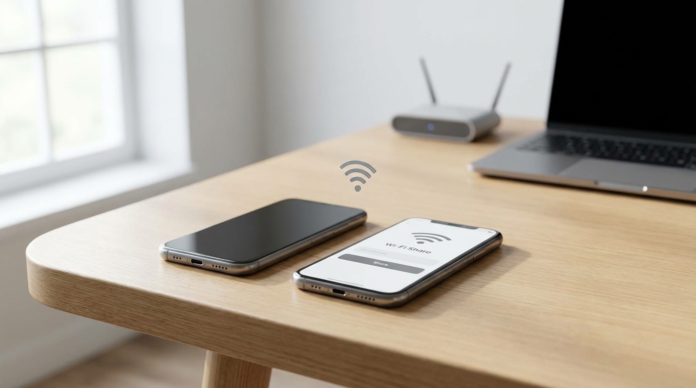 iPhone’da Wi-Fi Şifresi Paylaşma Mantığı 1 iPhone’da Wi-Fi Şifresi Paylaşma Mantığı