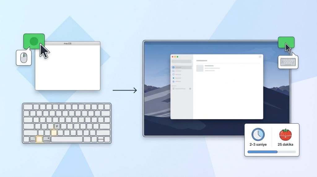 macOS'ta Tam Ekran Nasıl Açılır?
