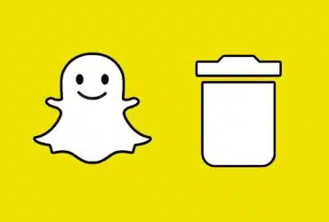 snapchat hesap silme